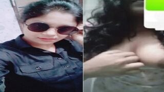 Bengali Girl Big Boob Shown Lover Video Call