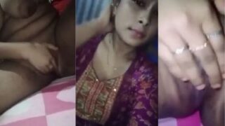 Horny lady shows big boobs bangla naked video